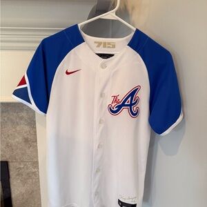 Nike Youth Large Matt Olsen MLB City Connect Jersey - Very Good Condition